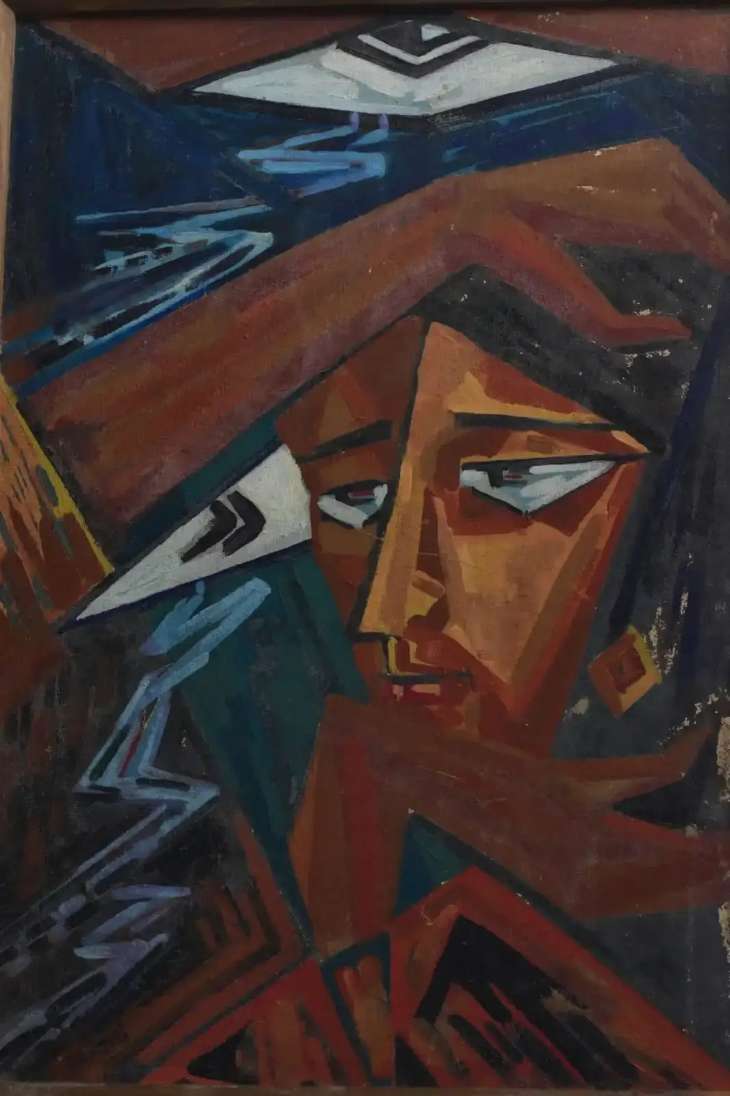 Creative composition painting by Basanta Kumari Samanta