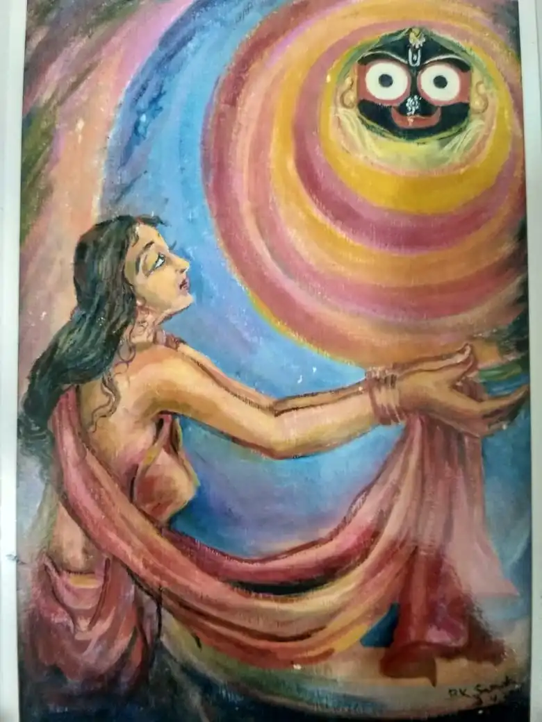 Lord Jagannath painting by Basanta Kumari Samanta